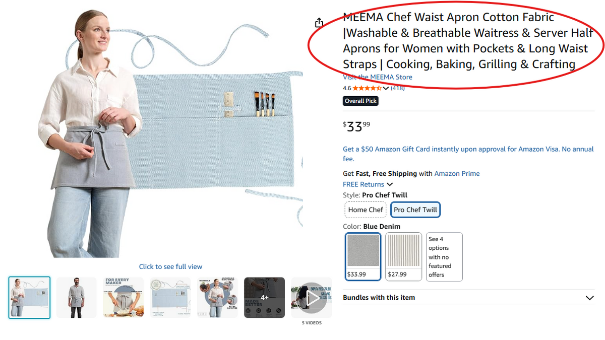 Amazon is limiting product titles to 75 characters starting July 27